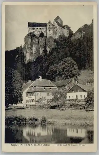 Nusshausen Oberpfalz Schloss Prunn x 1931