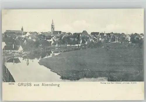 Abensberg Abensberg  ungelaufen ca. 1900 / Abensberg /Kelheim LKR