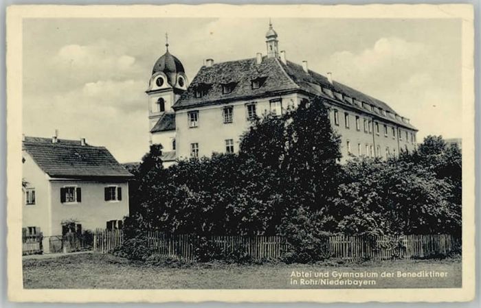 Rohr Niederbayern Abtei Schule x 1951 Nr. wd89158