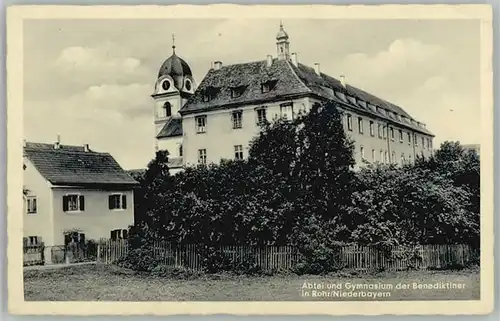 Rohr Niederbayern Abtei Schule x 1951