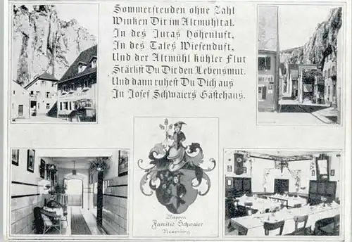 Essing Essing Gasthaus J. Schwaier   / Essing /Kelheim LKR