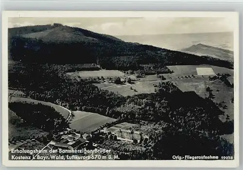 St Englmar Kostenz Erholungsheim Fliegeraufnahme x 1937