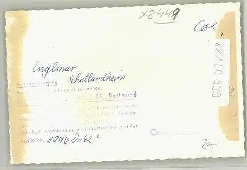 St Englmar Schullandheim o 1962