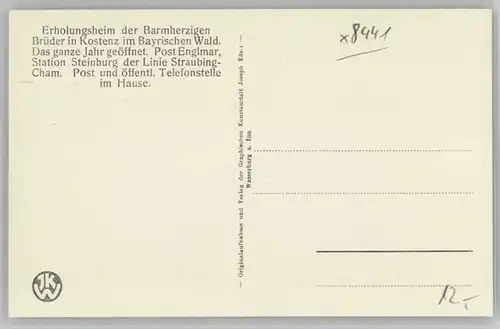 St Englmar St Englmar Erholungsheim ungelaufen ca. 1920 / Sankt Englmar /Straubing-Bogen LKR