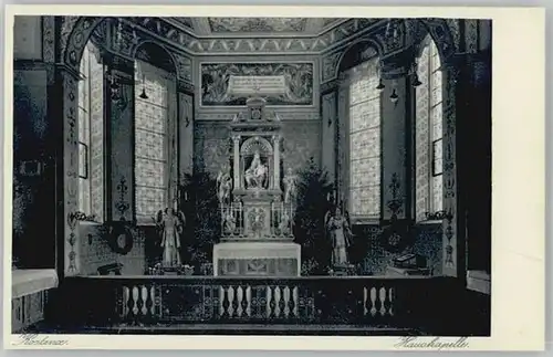 St Englmar St Englmar Erholungsheim Kapelle ungelaufen ca. 1920 / Sankt Englmar /Straubing-Bogen LKR