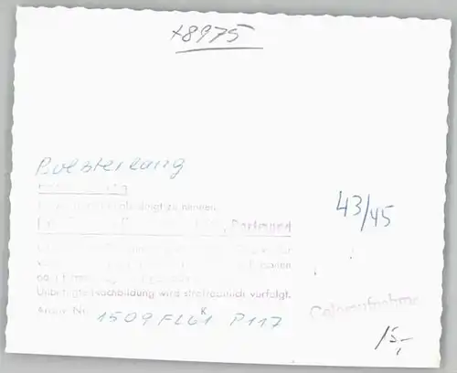 Bolsterlang  *