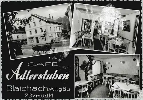 Blaichach Allgaeu Blaichach Cafe Adlerstuben * / Blaichach /Oberallgaeu LKR