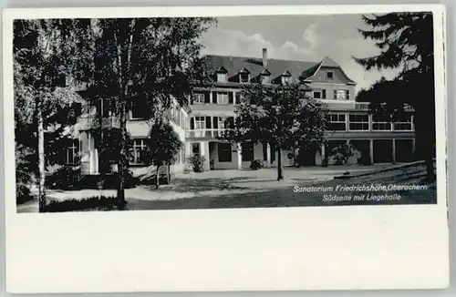 Oberachern Oberachern Sanatorium Friedrichshoehe x / Achern /Ortenaukreis LKR