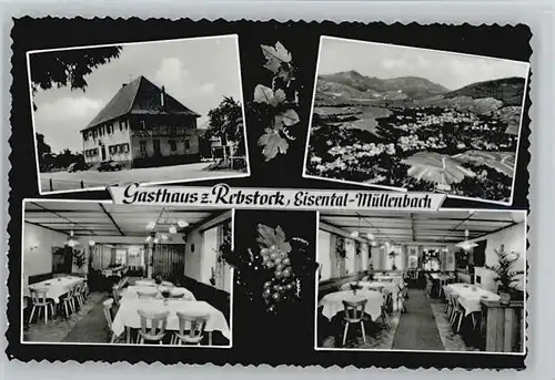 Muellenbach Buehl Muellenbach Buehl Gasthaus zum Rebstock * / Buehl /Rastatt LKR