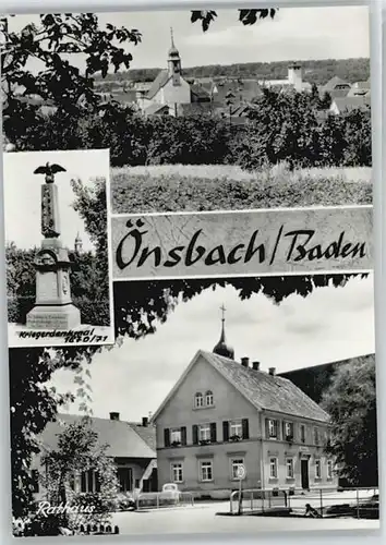 oensbach oensbach Rathaus * / Achern /Ortenaukreis LKR