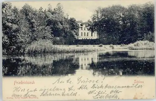 Friedrichsruh Aumuehle Friedrichsruh Hamburg Schloss x / Aumuehle /Herzogtum Lauenburg LKR