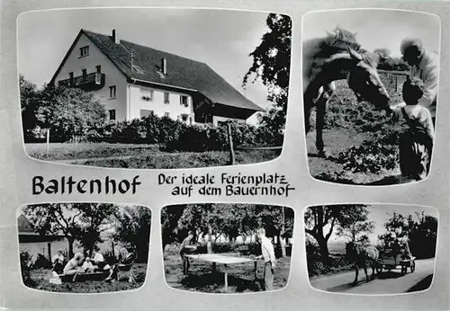 Donaueschingen Donaueschingen Baltenhof Bauernhof * / Donaueschingen /Schwarzwald-Baar-Kreis LKR