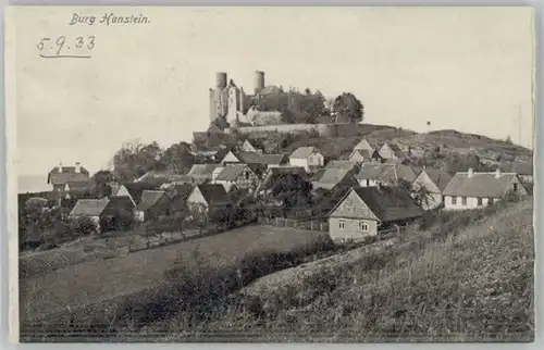 Werleshausen Werleshausen Burg Hanstein * / Witzenhausen /Werra-Meissner-Kreis LKR