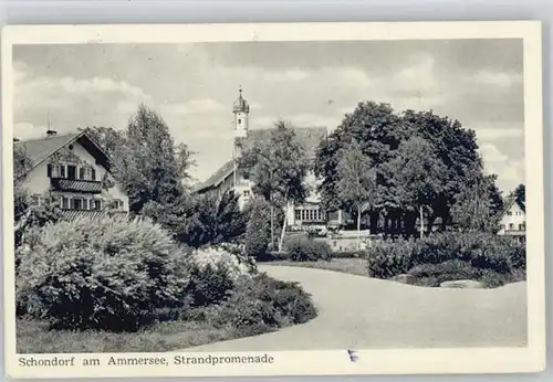 Schondorf Ammersee Schondorf Ammersee Strand x / Schondorf a.Ammersee /Landsberg Lech LKR