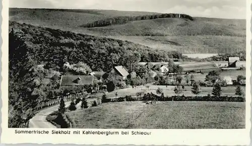 Siekholz Siekholz Kahlenbergturm * / Schieder-Schwalenberg /Lippe LKR