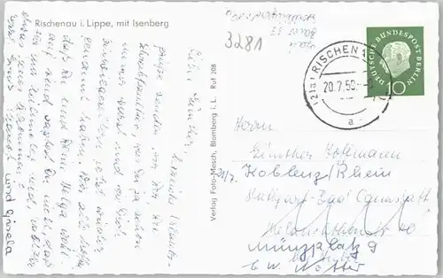 Rischenau Rischenau Isenberg x / Luegde /Lippe LKR
