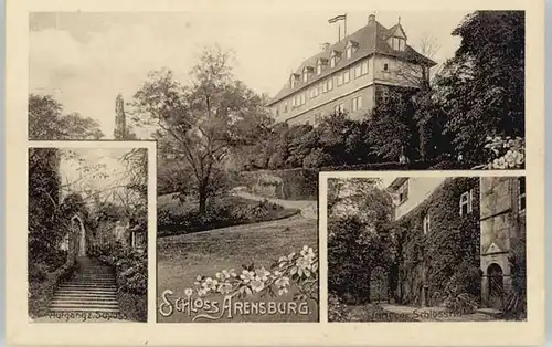 Schloss Schaumburg Balduinstein Schaumburg Schloss Arensburg * / Balduinstein /Rhein-Lahn-Kreis LKR