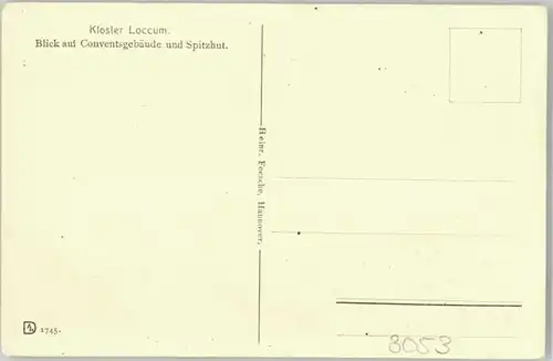 Loccum Loccum Kloster * / Rehburg-Loccum /Nienburg LKR