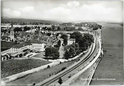 Erbach Rheingau Erbach Rheingau Hotel Schloss Reinhartshausen Fliegeraufnahme  * / Eltville am Rhein /Rheingau-Taunus-Kreis LKR