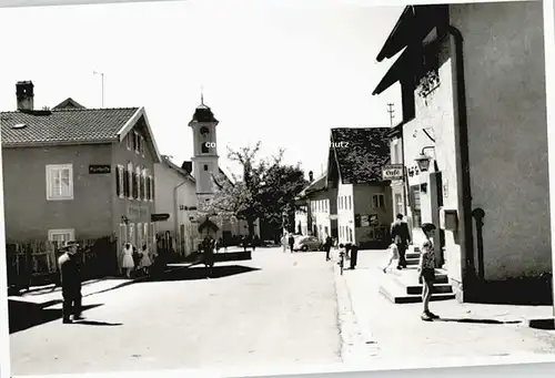 Mitterfels Mitterfels Baeckerei Cafe Konditorei Apotheke ungelaufen ca. 1965 / Mitterfels /Straubing-Bogen LKR