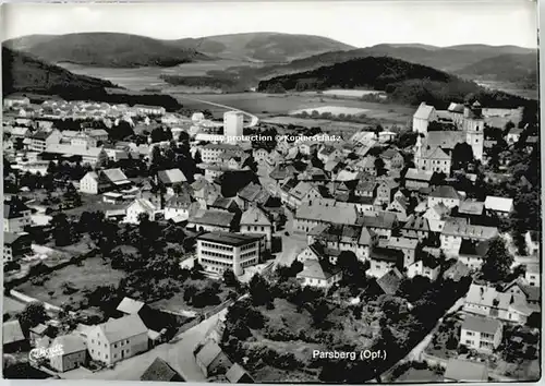 Parsberg Oberpfalz Parsberg Oberpfalz Fliegeraufnahme ungelaufen ca. 1965 / Parsberg /Neumarkt LKR