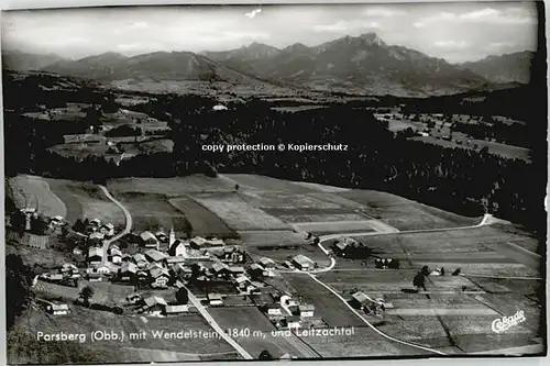 Parsberg Oberpfalz Parsberg Oberpfalz Fliegeraufnahme ungelaufen ca. 1965 / Parsberg /Neumarkt LKR