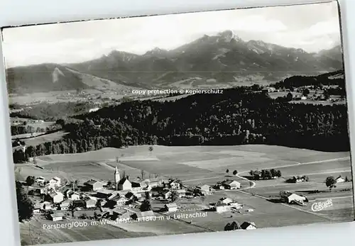 Parsberg Oberpfalz Parsberg Oberpfalz Fliegeraufnahme ungelaufen ca. 1955 / Parsberg /Neumarkt LKR