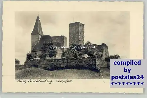 Leuchtenberg Burg Ruine * 1930