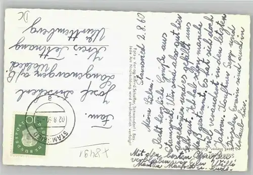 we01333 Stamsried Stamsried  x 1960 Kategorie. Stamsried Alte Ansichtskarten