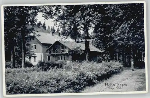 Grafenwiesen [Stempelabschlag] Hoher Bogen x 1934