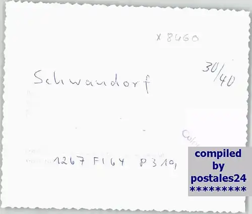 Schwandorf Bayern Fliegeraufnahme * 1964