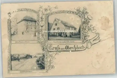 Oberasbach Oberasbach Bahnhofstrasse x 1904 / Oberasbach /Fuerth LKR