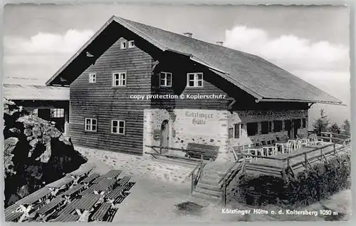 Bad Koetzting Kaitersberg Koetztinger Huette x 1958