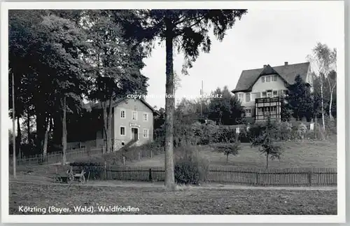 Bad Koetzting Bad Koetzting Restaurant Waldfrieden * 1940 / Bad Koetzting /Cham LKR