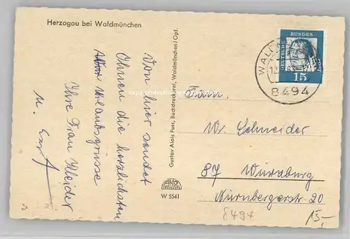 Herzogau Waldmuenchen Schwimmbad x 1963