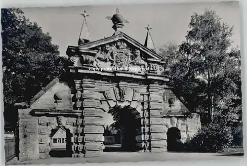 Forchheim Oberfranken Forchheim Oberfranken Nuernberger Tor ungelaufen ca. 1955 / Forchheim /Forchheim LKR