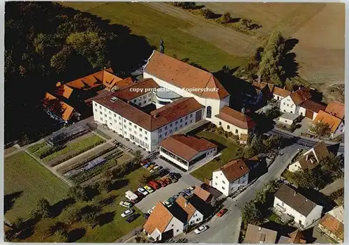 Scheinfeld Kloster Schwarzenberg Fliegeraufnahme  x 1987
