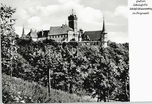 Scheinfeld Scheinfeld Schloss Schwarzenberg ungelaufen ca. 1965 / Scheinfeld /