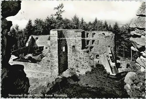 Stamsried Stamsried Ruine Kuernburg ungelaufen ca. 1965 / Stamsried /Cham LKR