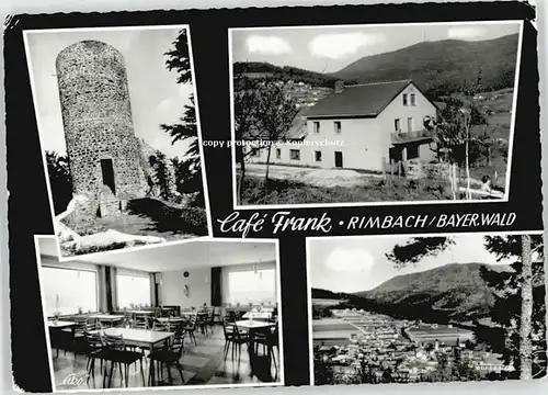 Rimbach Oberpfalz Cafe Eckpapierrandschaden Frank x 1972