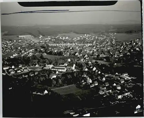 Allersberg Mittelfranken Fliegeraufnahme o 1969