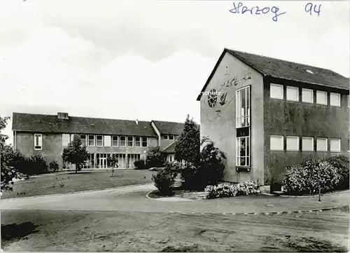 Herzogenaurach Herzogenaurach Carl Platz Schule  ungelaufen ca. 1965 / Herzogenaurach /Erlangen-Hoechstadt LKR
