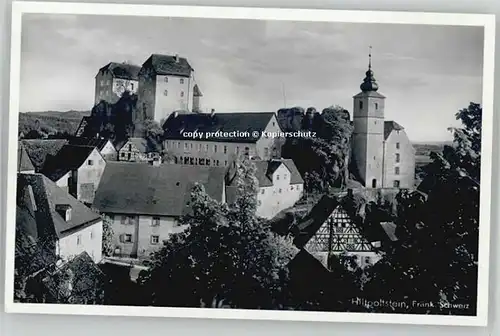 Hiltpoltstein Oberfranken Hiltpoltstein Oberfranken  ungelaufen ca. 1955 / Hiltpoltstein /Forchheim LKR