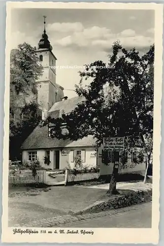 Hiltpoltstein Oberfranken Felsen-Cafe  