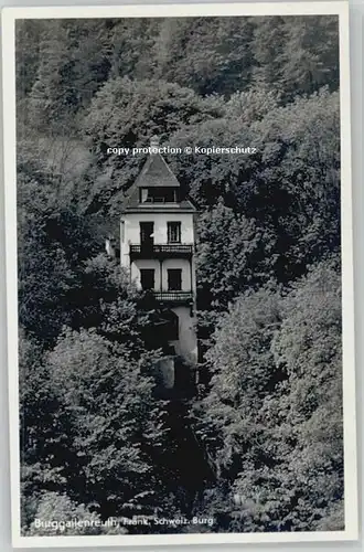 Burggaillenreuth Oberfranken Burggaillenreuth Oberfranken Burg ungelaufen ca. 1955 / Ebermannstadt /Forchheim LKR