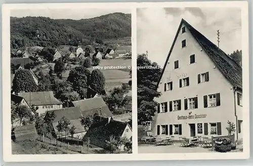 Artelshofen Gasthaus Hans Duschner x 1956