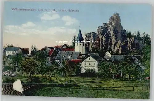 Wichsenstein Wichsenstein  ungelaufen ca. 1910 / Goessweinstein /Forchheim LKR