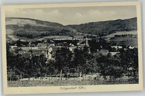 Druegendorf Druegendorf  ungelaufen ca. 1930 / Eggolsheim /Forchheim LKR