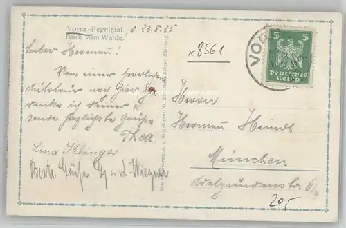 Vorra Pegnitz  x 1925