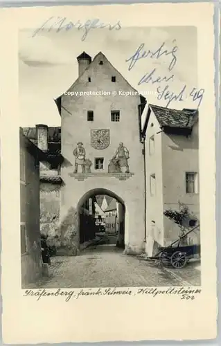 Graefenberg Oberfranken Hilpoltssteiner Tor * 1949